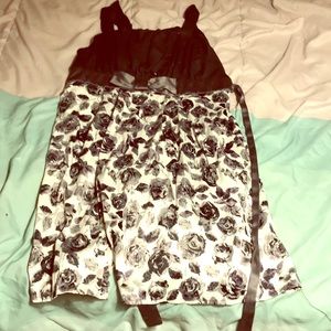 Black and white dress